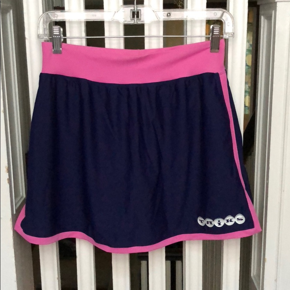 SKIRT SPORTS Navy Blue/Pink Tennis Skirt